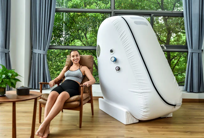 L1 soft sitting 1.5 ata hyperbaric chamber